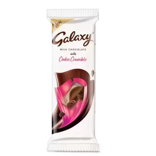 GALAXY MILK CHOCOLATE COOKIE CRUMBLE 27.5G 27.5 gm