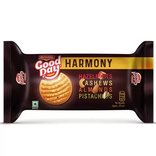 BRITANNIA GOOD DAY HARMONY BISCUIT 60G 60 gm