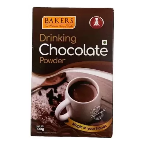 BAKERS DRINKING CHOCOLATE POWDER 100G 100 gm