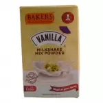 Bakers vanilla milkshake mix powder 100g
