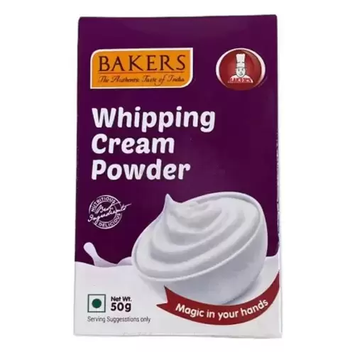 BAKERS WHIPPING CREAM POWDER 50G 50 gm