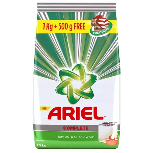 ARIEL COMPLETE  POWDER 1KG+500GM FREE 1 kg