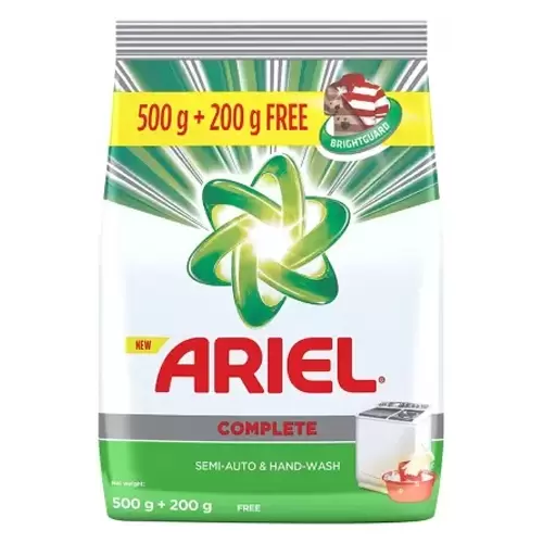 ARIEL COMPLETE  POWDER 500G+200GM FREE 500 gm