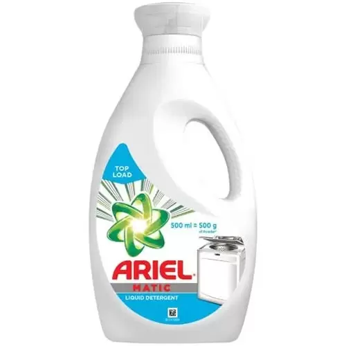 ARIEL MATIC LIQUID TOP LOAD 500ML 500 ml