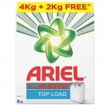 Ariel matic top load detergent washing powder  4kg + 2kg free