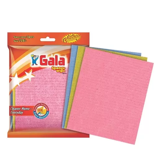 GALA SPONGE WIPE 3N 3 Nos