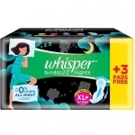 WHISPER ULTRA BINDAZZZ NIGHT XL27PADS+3PADS