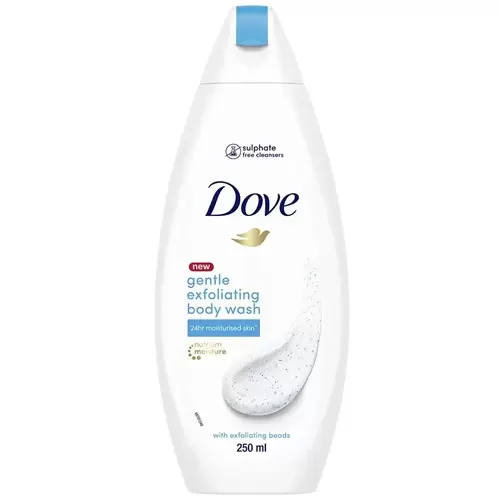 DOVE GENTLE EXFOLIATING BODY WASH 250ML 250 ml