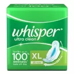 WHISPER ULTRA CLEAN XL WINGS 15Nos