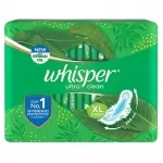 WHISPER ULTRA CLEAN WINGS XL 8Nos