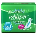 WHISPER ULTRA CLEAN XL PLUS WINGS 7Nos