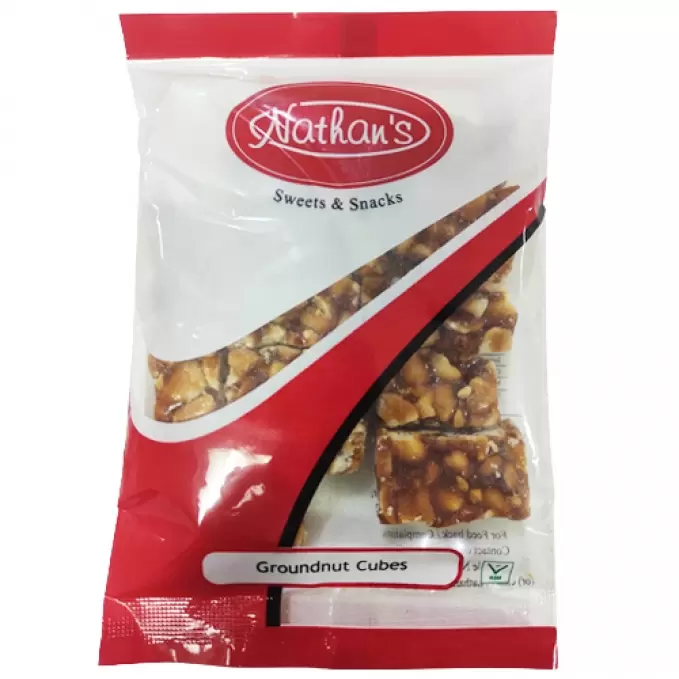 NATHANS GROUNDNUT CUBES 100G 100 gm