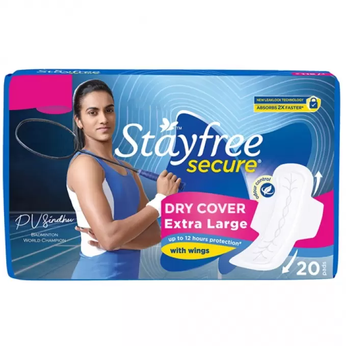 STAYFREE SECURE DRY XL 20PADS 20 ml