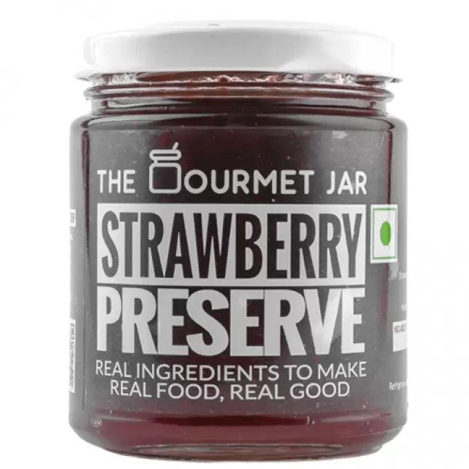 THE GOURMET STRAWBERRY PRESERVE 230G 230 gm