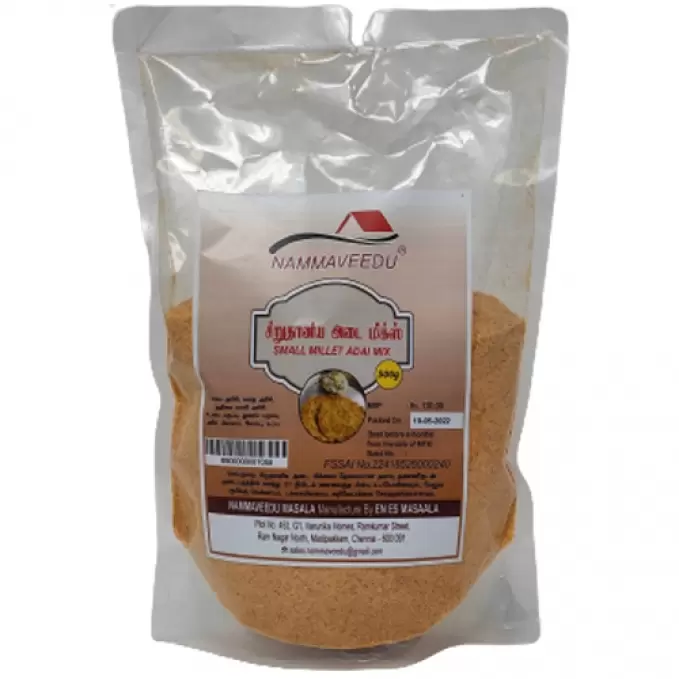 NAMMAVEEDU SMALL MILLET ADAI MIX 500G 500 gm