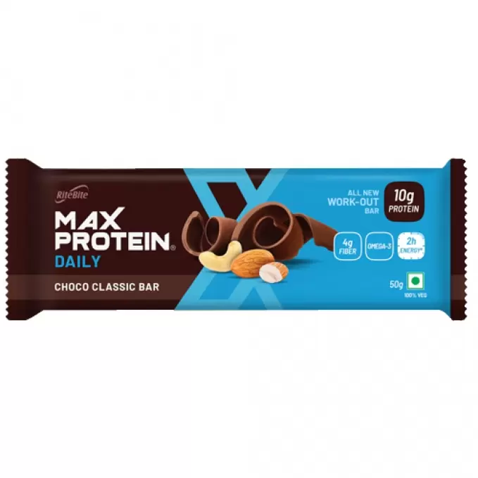 RITEBITE DAILY CHOCO CLASSIC BAR 50G 50 gm