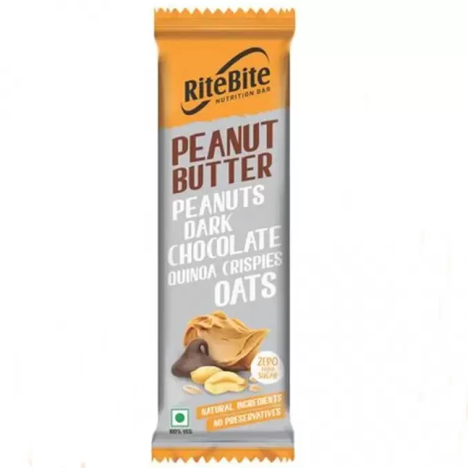 RITEBITE PEANUT BUTTER BAR 40G 40 gm