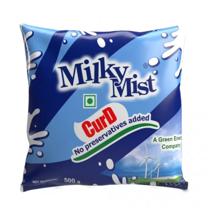 MILKY MIST CURD POUCH 400 gm