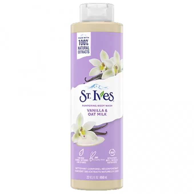 ST.LEVS VANILLA & OAT MILK BODY WASH 650ML 650 ml