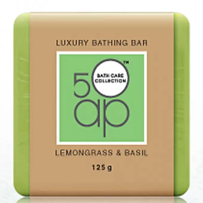 50AP LEMONGRASS & BASIL SOAP 125G 125 gm