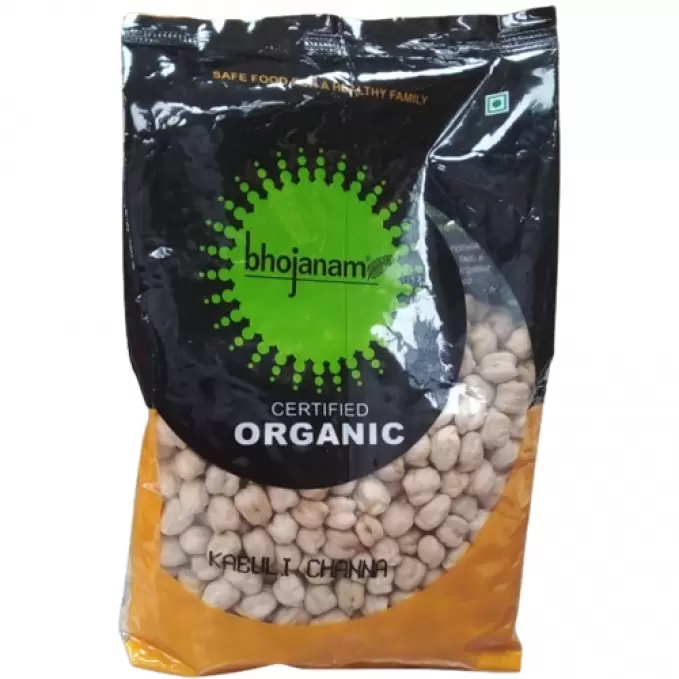 BHOJANAM ORGANIC KABULI CHANNA  500 gm