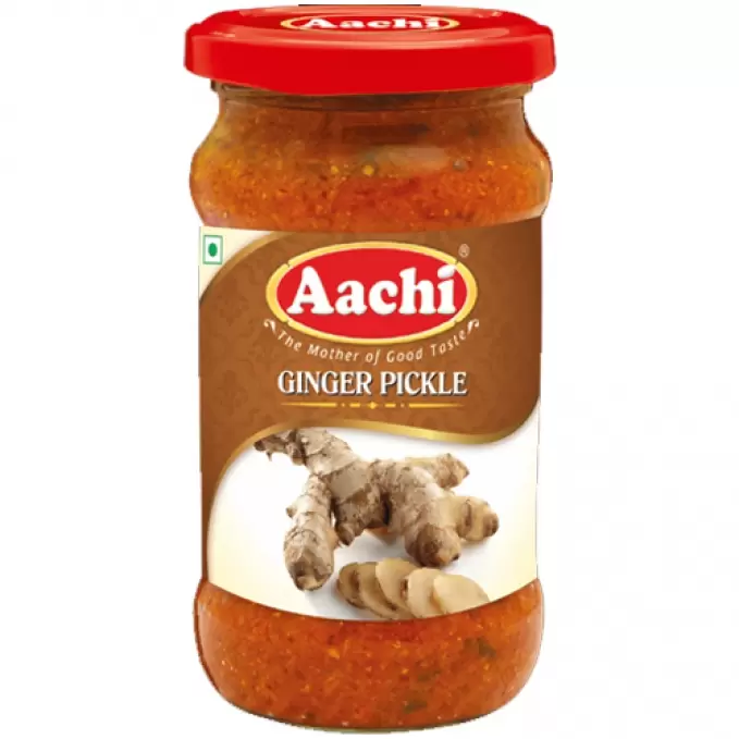 AACHI GINGER PICKLE 300G 300 gm
