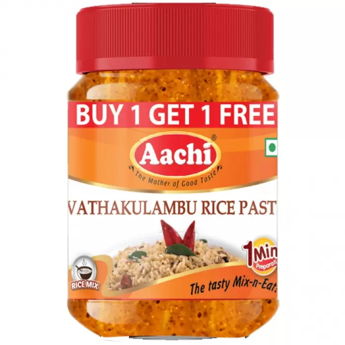 AACHI VATHAKULAMBU RICE PASTE 200GM 200 gm