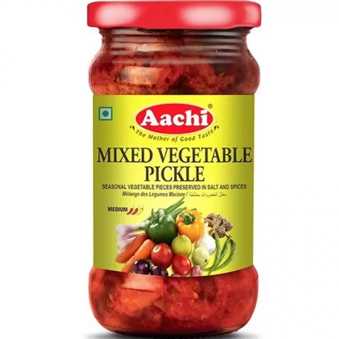 AACHI MIXED VEGETABLE PICKLE 300GM 300 gm