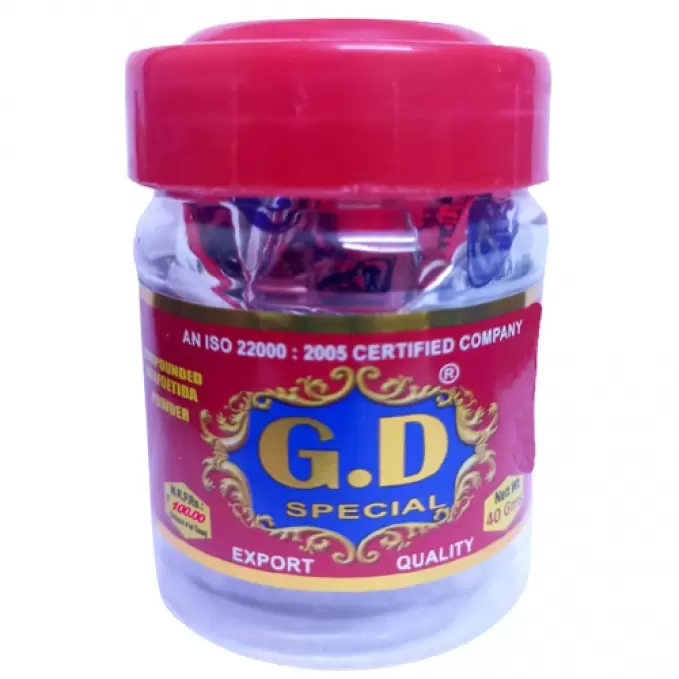 G.D ASAFOETIDA POWDER 40 gm