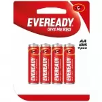 Eveready aa 1015 batteries 4pcs