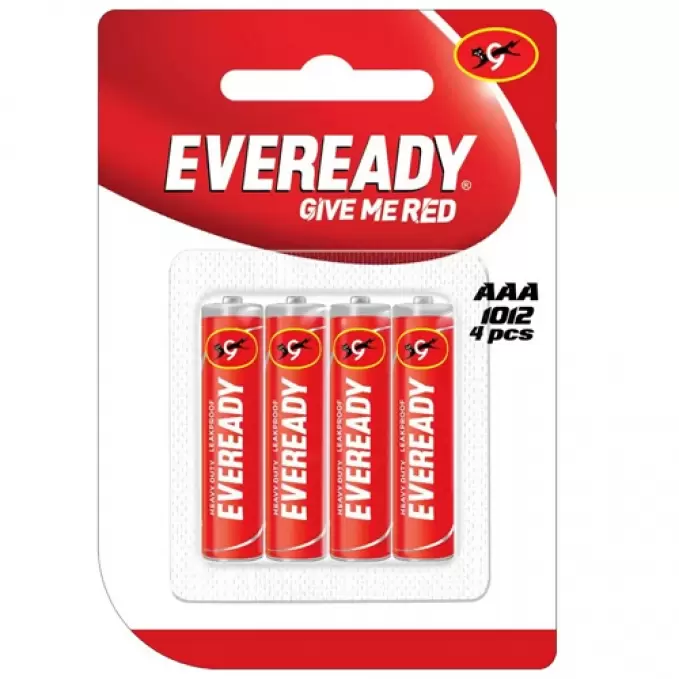 EVEREADY AAA 1012 BATTERISE 4PCS 4 pcs