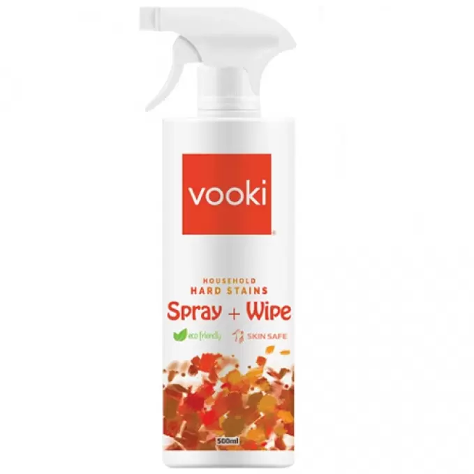 VOOKI HARD STAINS SPRAY WIPE 500ML 500 ml