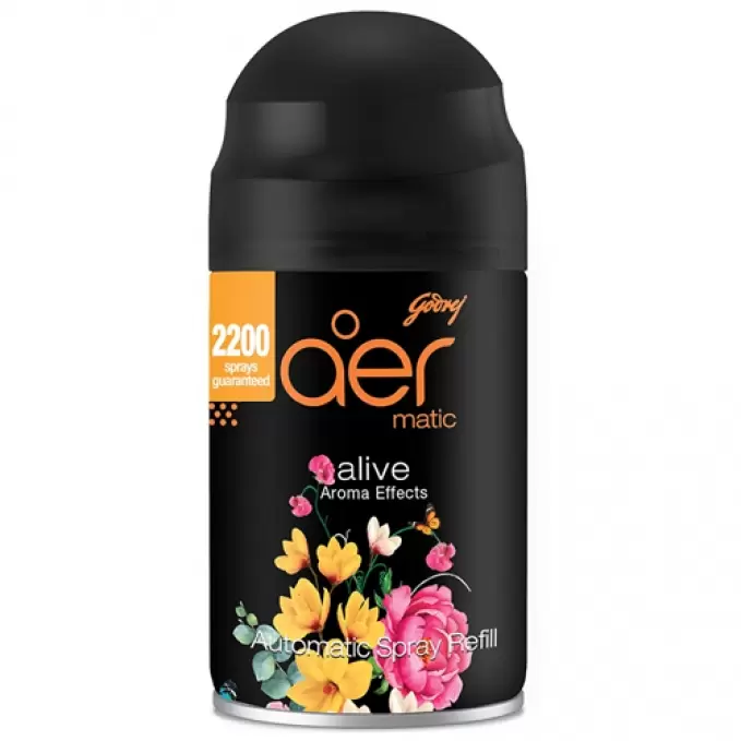 AER MATIC ALIVE AROMA EFFECTS SPRAY REFILL 225ML 225 ml