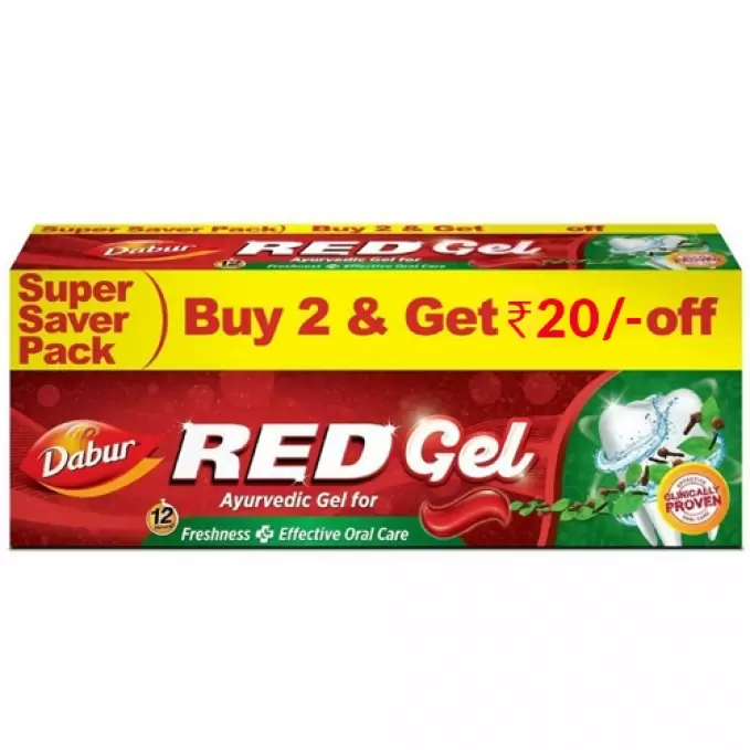 DABUR RED GEL TOOTH PASTE 300G 300 gm