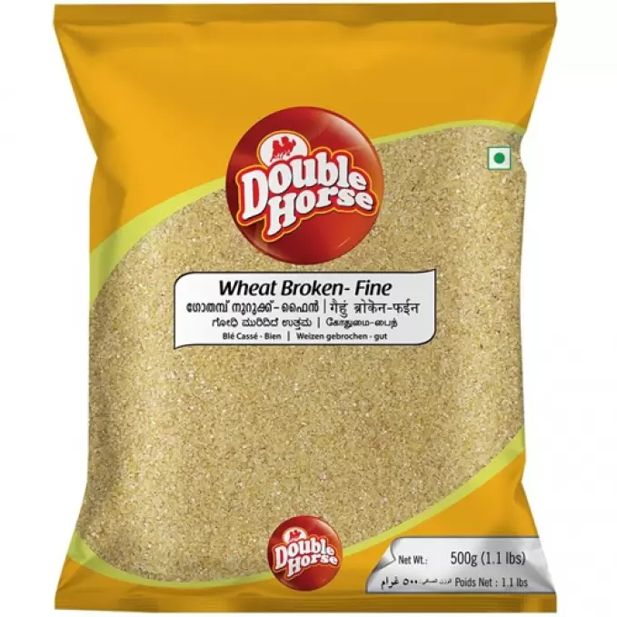 DOUBLE HORSE WHEAT BROKEN FINE 500GM 500 gm