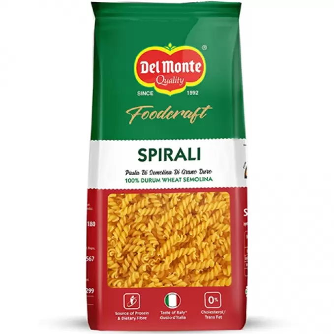 DEL MONTE FOODCRAFT SPIRALI PASTA 500GM  500 gm