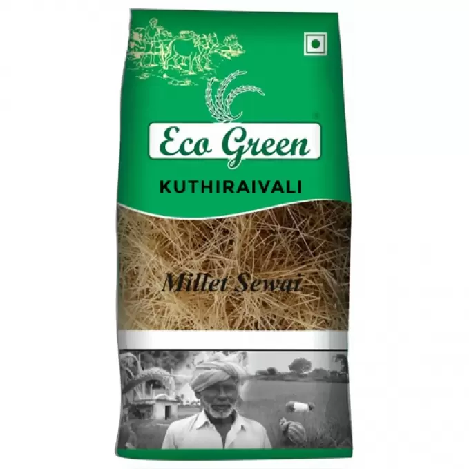 ECO GREEN KUTHIRAIVALI MILLET SEWAI 180GM 180 gm