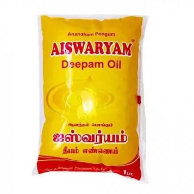 AISWARYAM DEEPAM GINGELLY OIL 1LTR 1 l