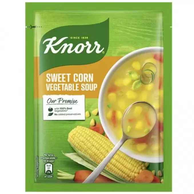 KNORR CHINESE SWEET CORN VEG SOUP  42 gm