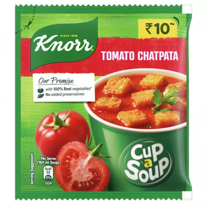 KNORR CUP-A-SOUP TOMATO CHATPATA 13.5GM 13.5 gm