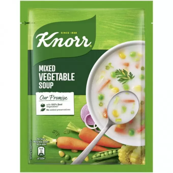 KNORR MIXED VEGETABLE SOUP 45 GM 45 gm
