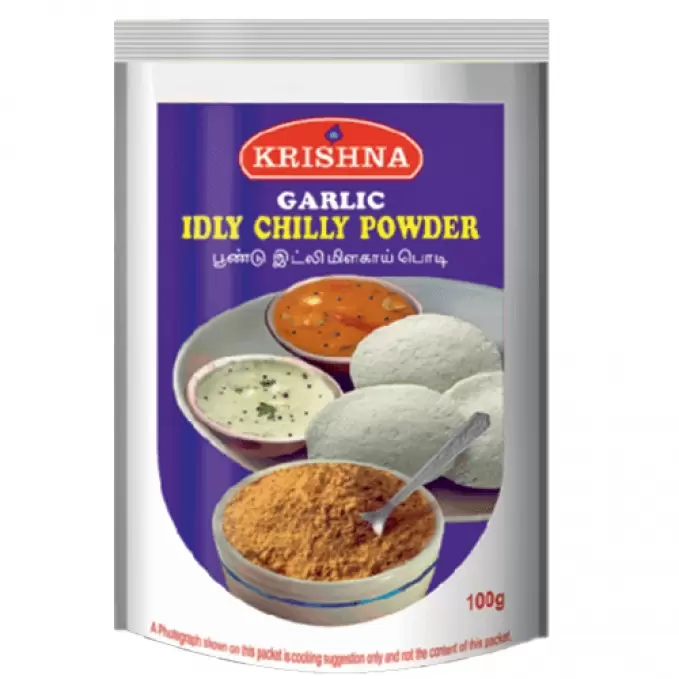 KRISHNA GARLIC IDLY CHILLY POWDER 100GM 100 gm