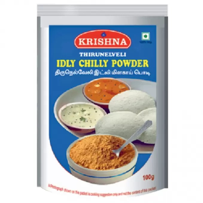 KRISHNA TIRUNELVELI IDLY CHILLY POWDER 100GM 100 gm