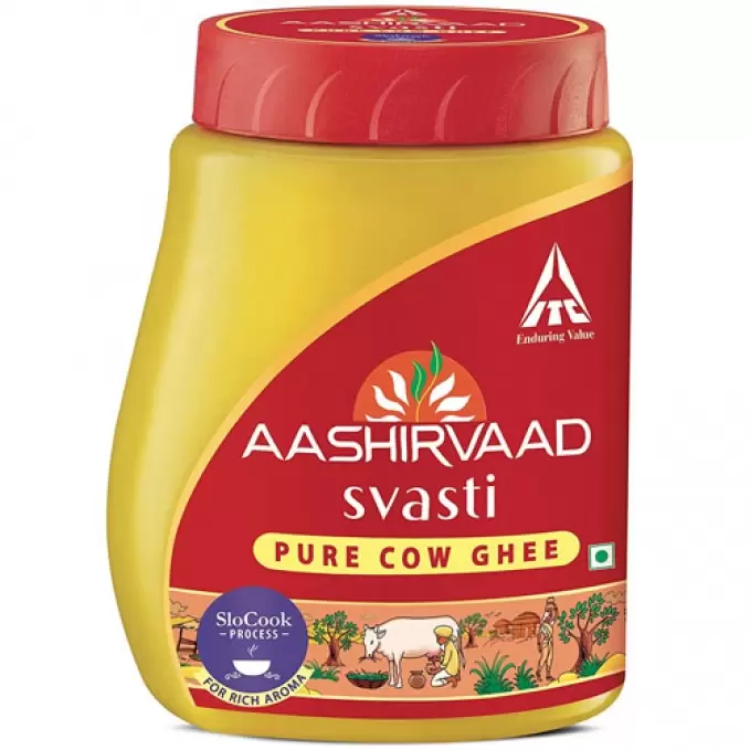 AASHIRVAAD SVASTI PURE COW GHEE 200 ml