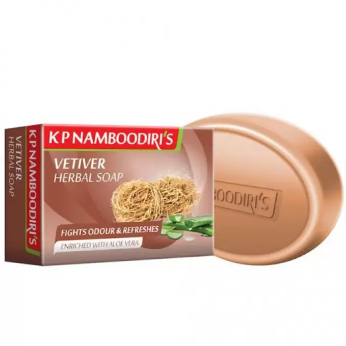 NAMBOODIRI`S VETIVER HERBAL SOAP 75GM 75 gm
