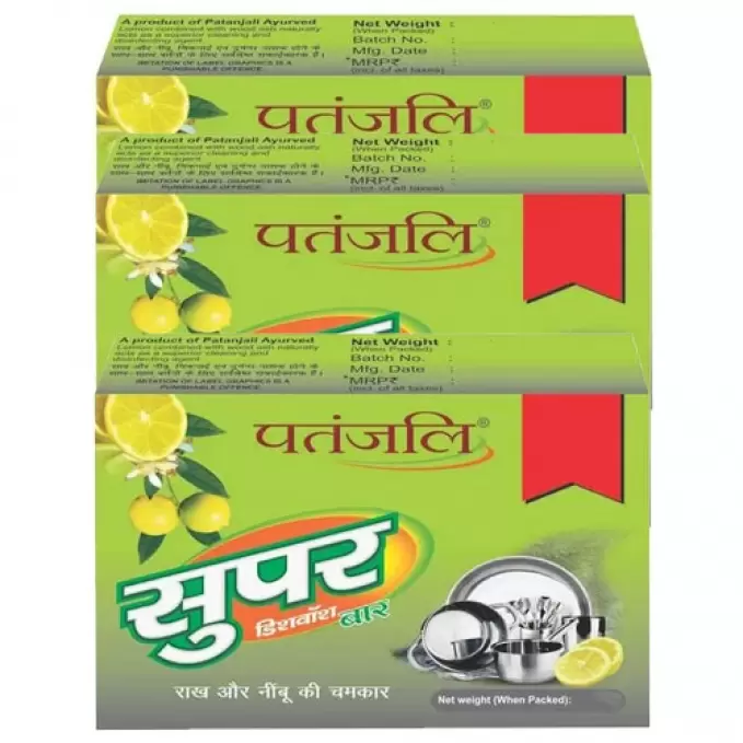 PATANJALI DISHWASH BAR 3*280GM 280 gm