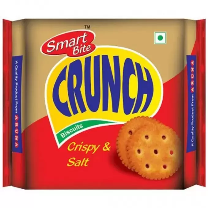 SMART BITE CRUNCH CRISPY&SALT BISCUITS 200GM 200 gm