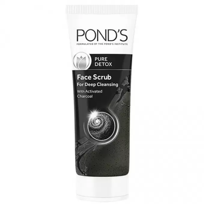 PONDS PURE DETOX FACE SCRUB 100G 100 gm