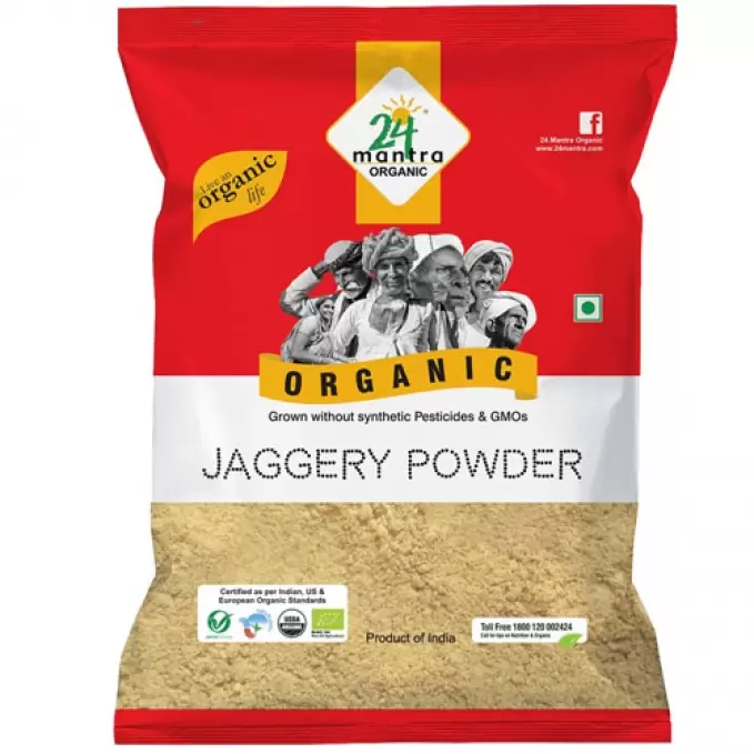 24 MANTRA ORGANIC JAGGERY POWDER 500GM 500 gm