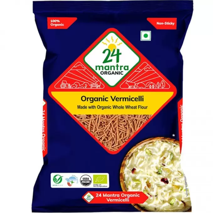 24 MANTRA ORGANIC VERMICELLI 400GM 400 gm